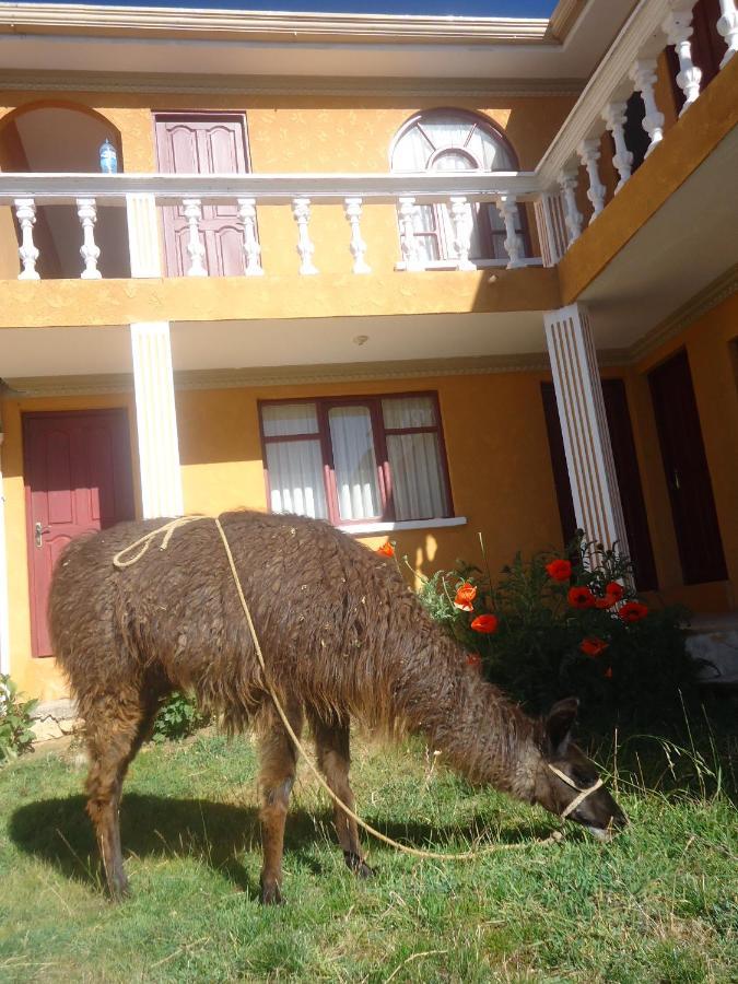 Hostal Del Sol Isla Del Sol Dış mekan fotoğraf